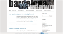 Desktop Screenshot of barcelonalowdown.com